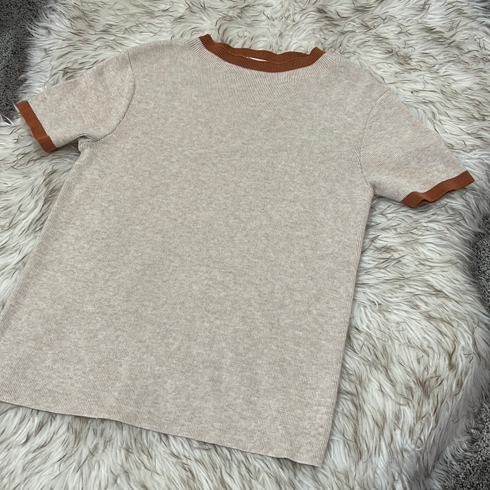 Roolee Cream Sweater Shirt